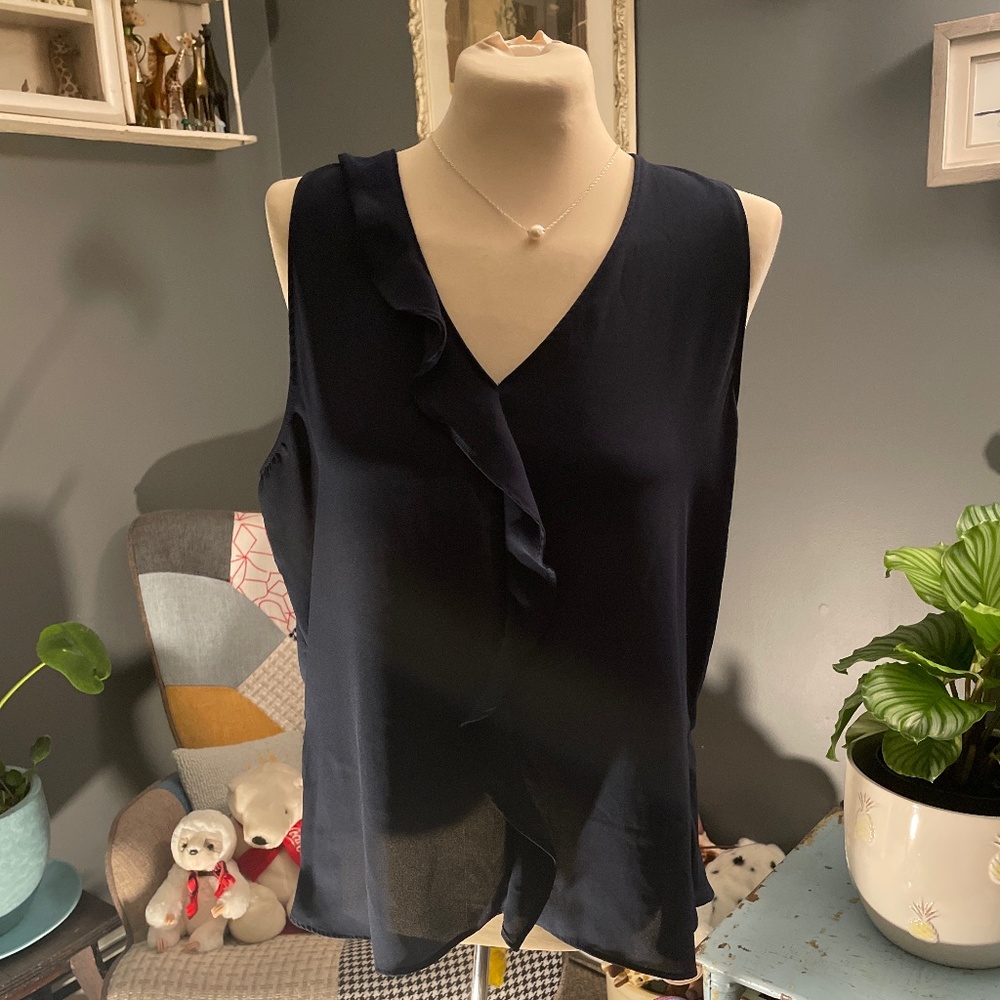 Dress shirt with ruffle